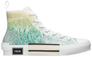 Giày Shawn Stussy x Dior B23 High 'Yellow Green'