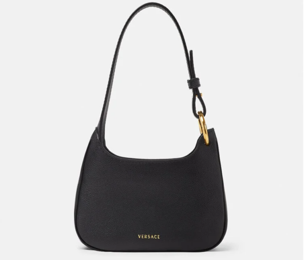 Túi Versace La Medusa Small Hobo Black 1000802-DVIT3T-1B00V - Ảnh 4