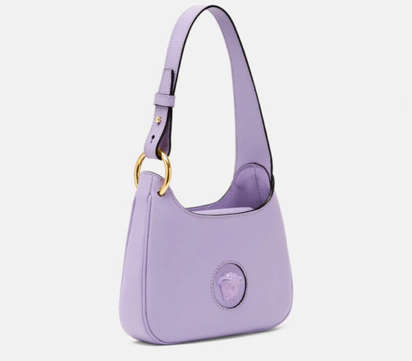 Túi Versace La Medusa Small Hobo Lilac 1000802-DVIT3T-1L59V - Ảnh 4