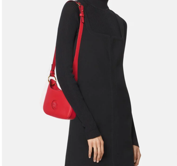 Túi Versace La Medusa Small Hobo Red 1000802-DVIT3T-1R14V - Ảnh 2