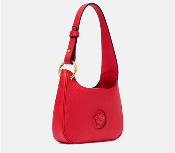 Túi Versace La Medusa Small Hobo Red 1000802-DVIT3T-1R14V - Ảnh 4