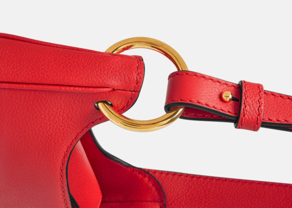 Túi Versace La Medusa Small Hobo Red 1000802-DVIT3T-1R14V - Ảnh 6