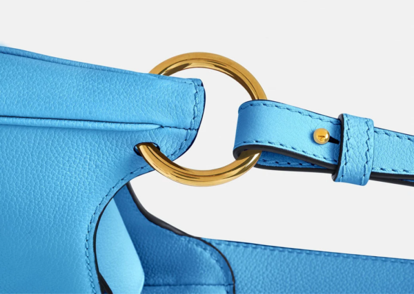 Túi Versace La Medusa Small Hobo DV Blue 1000802-DVIT3T-1U38V - Ảnh 2