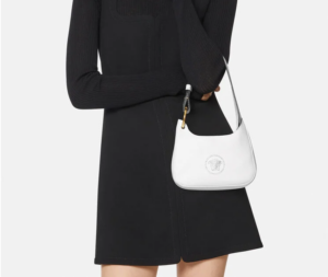 Alternative view of Túi Versace La Medusa Small Hobo White 1000802-DVIT3T-1W04V