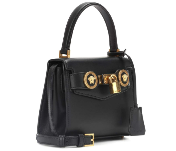 Túi Versace Ladies Small Icon Lock Medal 'Black' DBFG313-DVBAR-K4MJT - Ảnh 2