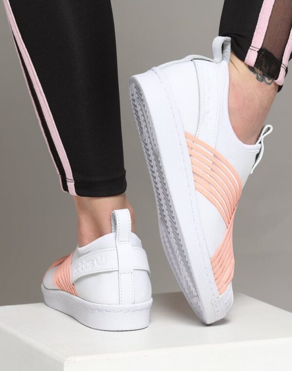Giày Adidas Wmns Superstar Slip On 'Clear Orange' D96704 - Ảnh 4