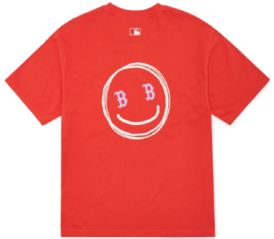 Ao MLB Smile Back Logo Overfit 'Red' 3ATSL6023-43RDL