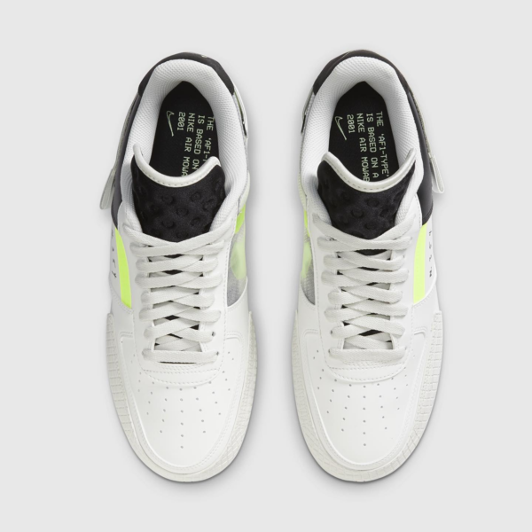 Giày Nike Air Force 1 Type 'White Barely Volt' CK6923-100 - Ảnh 7
