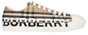 Giày Burberry Logo Print Vintage Check 'Archive Beige'
