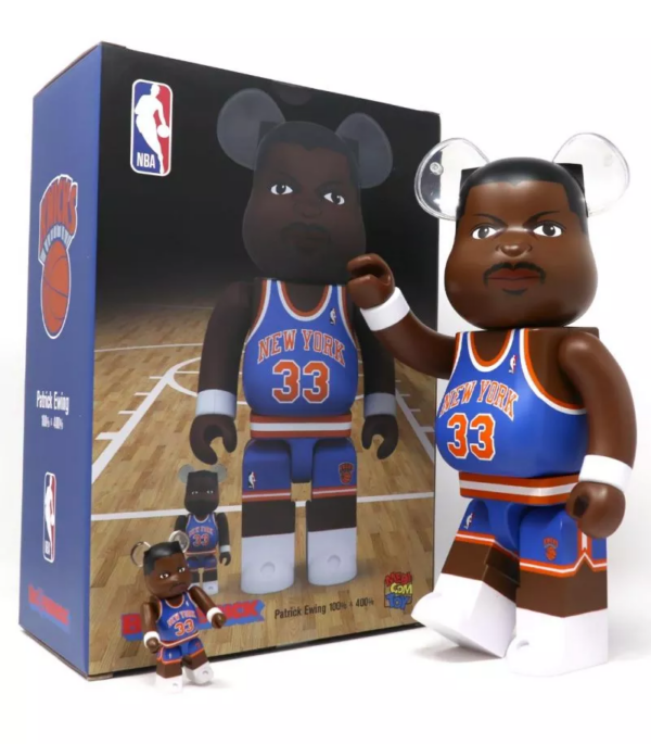 Mô hình Bearbrick NBA NY 400% & 100% - Ảnh 3