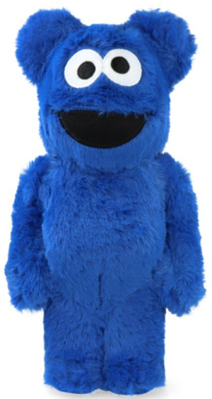 Mô Hình Bearbrick Jean Cookie Monster Costume Version