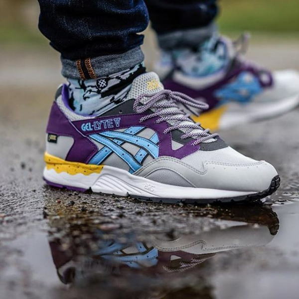 Giày Asics Gel Lyte 5 Gore-Tex 'Soft Grey Purple' H429Y-1041 - Ảnh 2