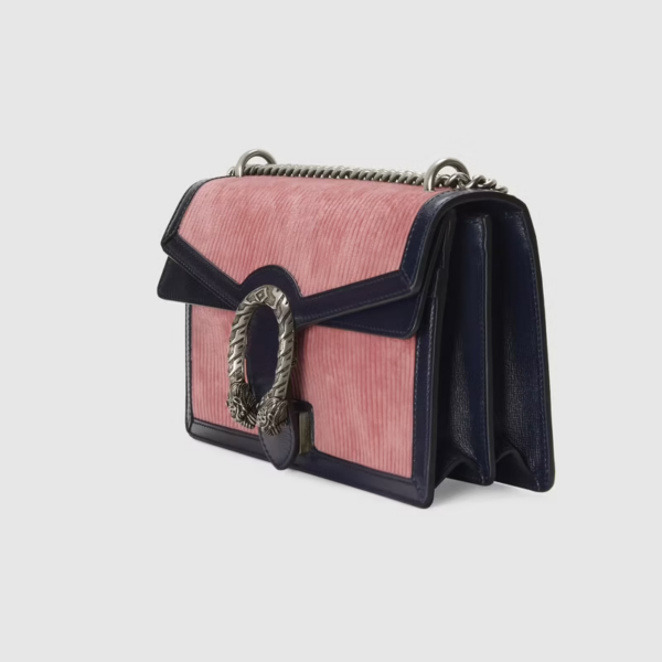 Túi Gucci Dionysus Small Shoulder Pink Corduroy 400249-2S8AN-6781 - Ảnh 4