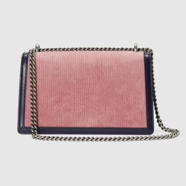 Túi Gucci Dionysus Small Shoulder Pink Corduroy 400249-2S8AN-6781 - Ảnh 3