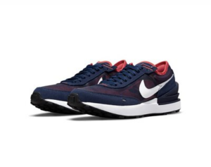 Alternative view of Giày Nike Waffle One Navy Orange DC0481-401