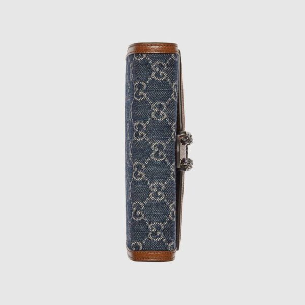 Túi Gucci Dionysus Mini Chain Bag Blue 401231 2KQFN 4483 - Ảnh 5