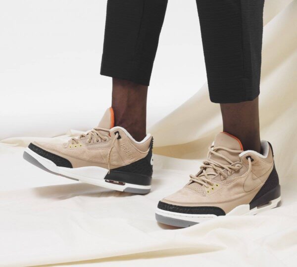 Giày Nike Air Jordan 3 Retro JTH NRG 'Bio Beige' AV6683-200 - Ảnh 2