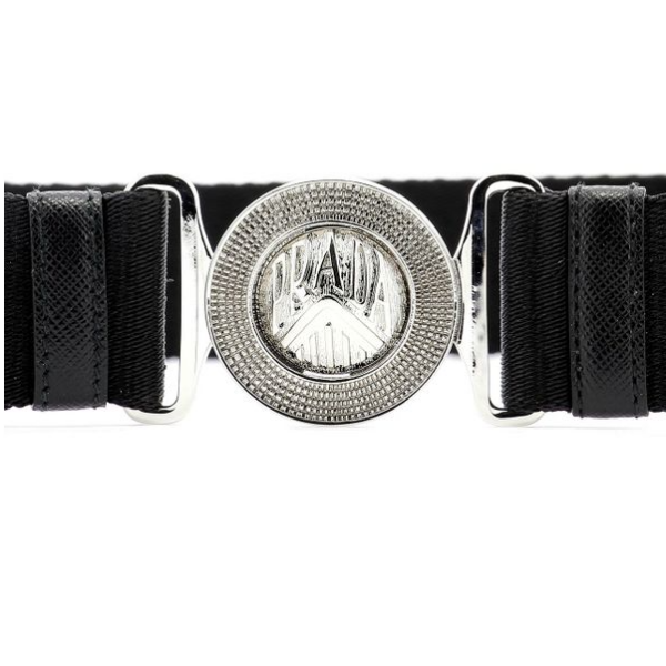 Thắt Lưng Prada Black Fabric Belt 2CN043BV1F0002 - Ảnh 2