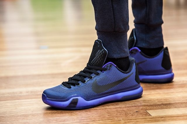 Giày Nike Kobe 10 Blackout 705317-005 - Ảnh 6