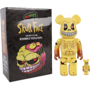 Alternative view of Mô Hình Bearbrick Skull Face