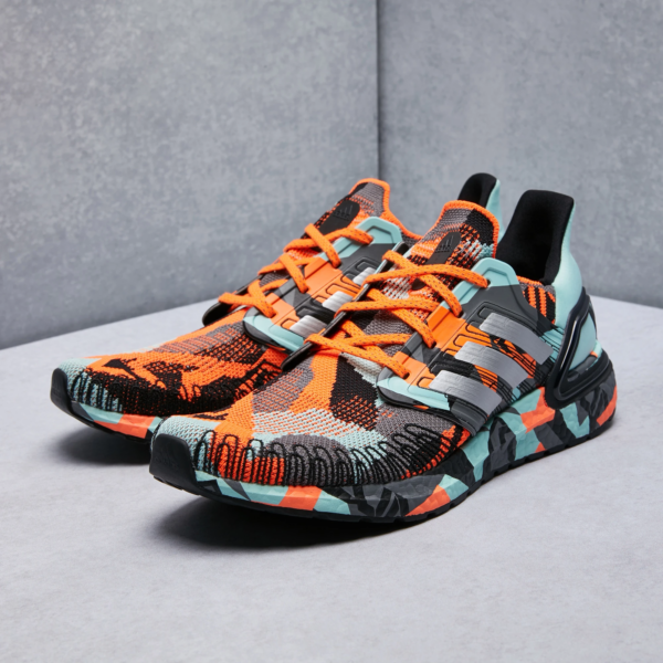 Giày Adidas UltraBoost 20 'Geometric Pack Signal Orange Mint' FV8359 - Ảnh 5