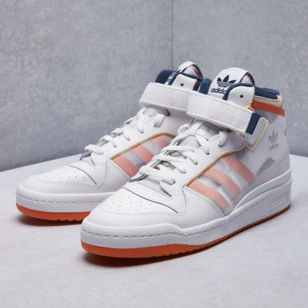 Giày Adidas Forum Mid TT 'White Acid Orange' FY4707 - Ảnh 5
