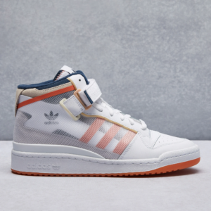 Alternative view of Giày Adidas Forum Mid TT 'White Acid Orange' FY4707