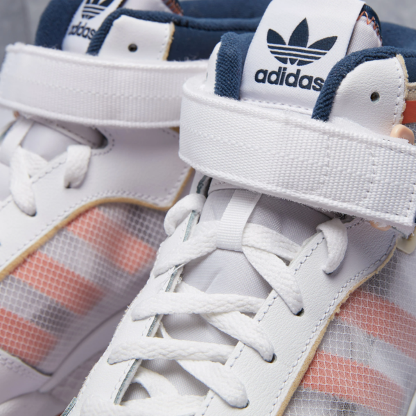 Giày Adidas Forum Mid TT 'White Acid Orange' FY4707 - Ảnh 3