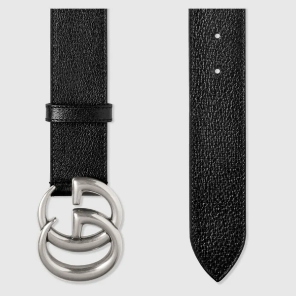 Thắt Lưng Gucci 21SS Mamon GG Silver Logo Belt 406831-DJ20N-1000 - Ảnh 5