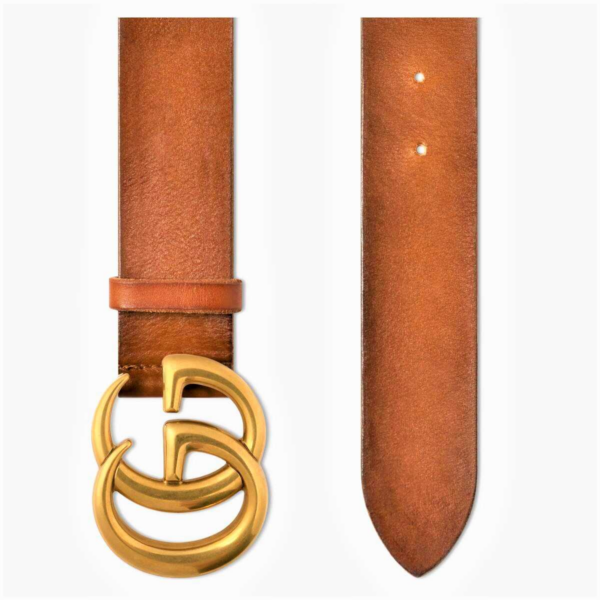 Thắt Lưng Gucci Marmont Men's Belt BROWN Atney 406831-CVE0T-2535 - Ảnh 4