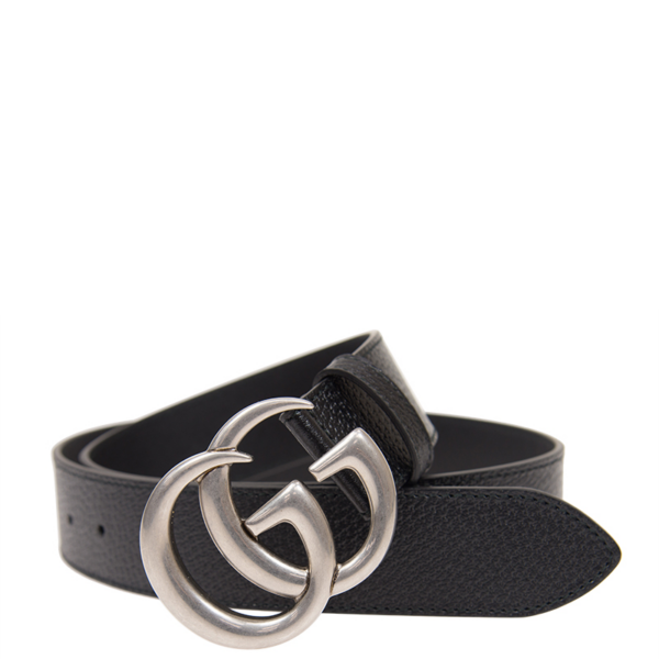 Thắt Lưng Gucci 21SS Mamon GG Silver Logo Belt 406831-DJ20N-1000 - Ảnh 3