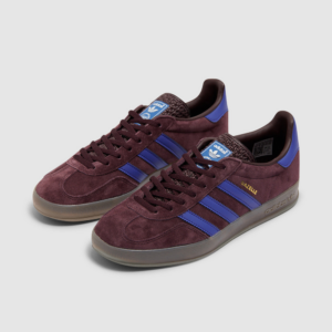 Giay Adidas Gazelle Indoor 'Maroon Lucid Blue' IG9980