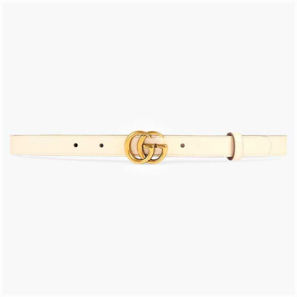 Thắt Lưng Gucci Women's Marmont Double G Buckle Belt 409417-AP00T-9022 - Ảnh 2