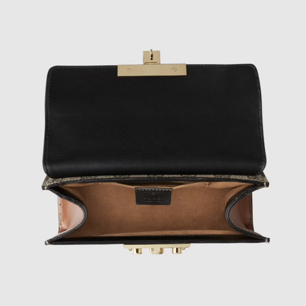 Túi Gucci Padlock Small GG Shoulder GG Supreme 409487-KLQJG-9785 - Ảnh 2