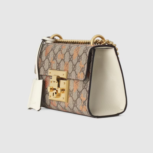Túi Gucci Padlock Small Berry Shoulder GG Supreme Canvas 409487-UM6AG-8295 - Ảnh 4