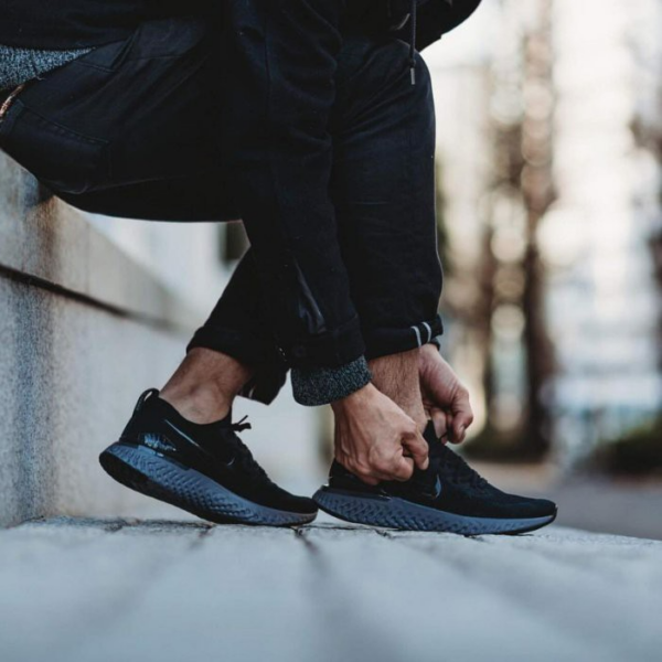 Giày Nike Epic React Flyknit 2 Black Anthracite BQ8928-001 - Ảnh 3