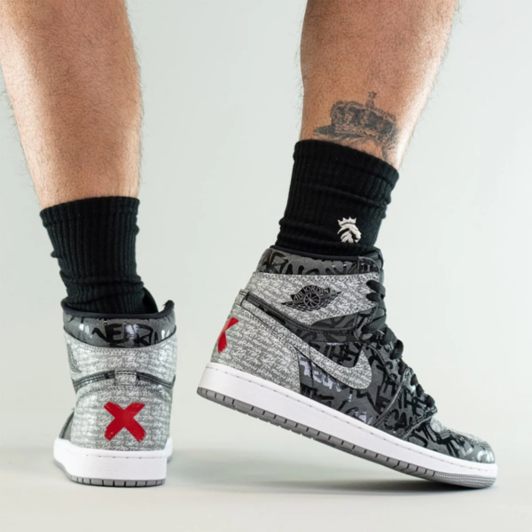 Giày Nike Air Jordan 1 Retro High OG 'Rebellionaire' 555088-036 - Ảnh 5