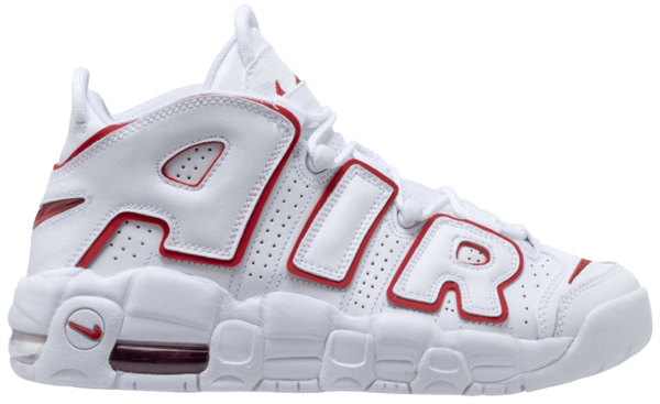 Giày Nike Air More Uptempo GS 'White Varsity Red' 415082-108