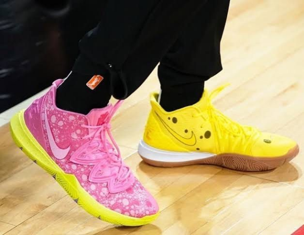 Giày Nike SpongeBob SquarePants x Kyrie 5 EP 'Spongebob' CJ6950-700 - Ảnh 3