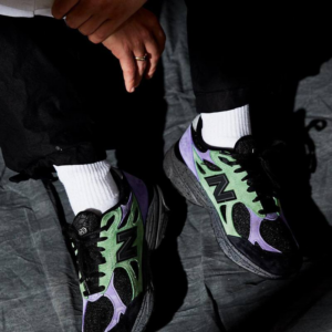 Alternative view of Giày New Balance Stray Rats x 990v3 Made in USA 'The Joker' M990SK3