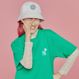 Ao MLB Smile Backlogo Overfit 'Paisley Green' 3ATSL6023-50GNL