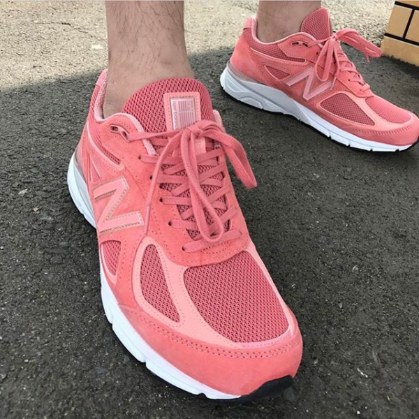 Giày New Balance 990v5 Made In USA 'Sunrise Rose' M990SR5 - Ảnh 2