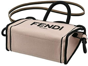 Alternative view of Túi Fendi Mini Tote Bag Canvas Embroidery Roma 8BH380-AEHV-F1DB1