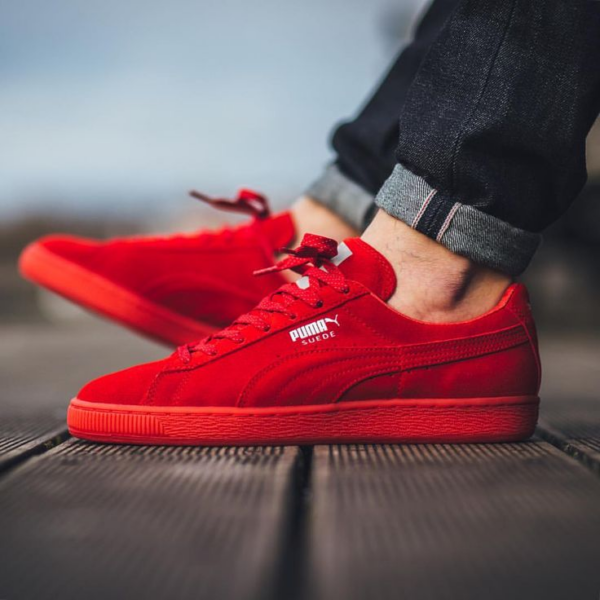 Giày Puma Suede Mono ‘All Red’ 360231-05 - Ảnh 2