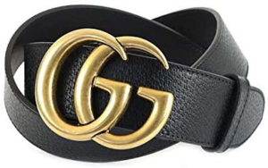 Alternative view of Thắt Lưng Gucci 21FW GG Gold Buckle Belt 406831-DJ20T-1000