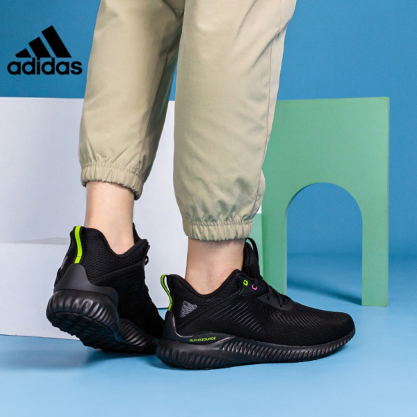 Giày Adidas Alphabounce EK 'Black Acid Yellow' GY5085 - Ảnh 4