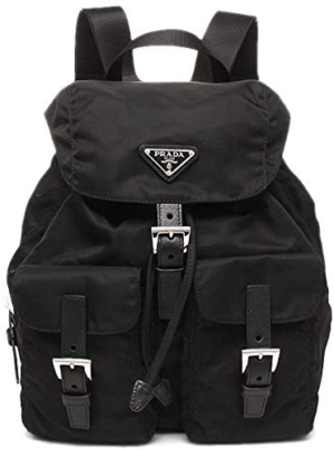 Balo Prada Triangle Logo Nylon Pocket Backpack Small 1BZ677-V44-F0002