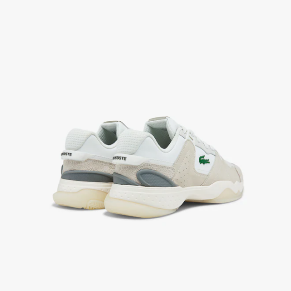 Giày Lacoste Men's T-Point Leather and Suede Trainers RZ0101M51C-18C - Ảnh 3