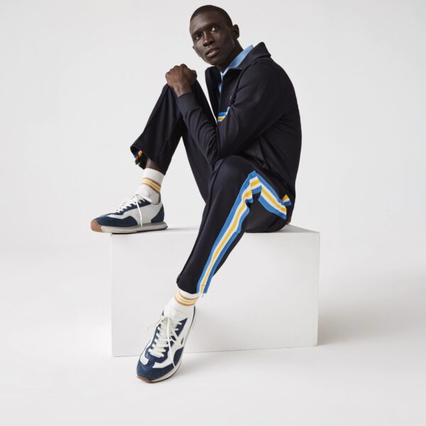 Giày Lacoste 7 'White Navy' 41SMA0103 - Ảnh 2