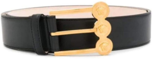 Thắt Lưng Versace Women's Black Leather Belt DCDH128DV3TK41OT